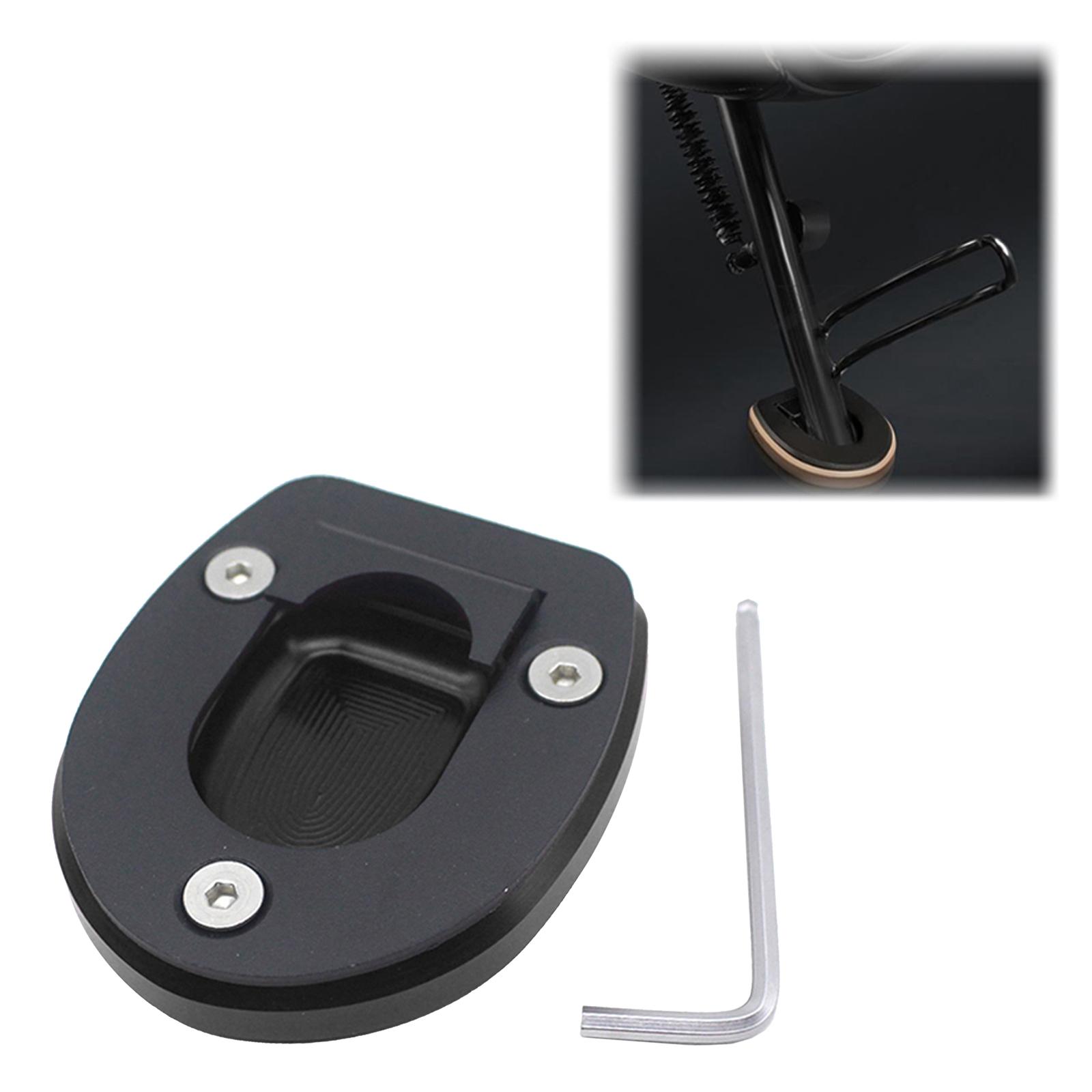 

CNC Aluminum Motorcycle Side Stand Enlarger Kickstand Enlarge for 250 300 чёрный