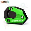 Kickstand Side Stand Extension Pad Support Plate Motorcycle Accessories For Kawasaki Z 800 900 Z800 13 - 16  Z900 Z 900 17 -