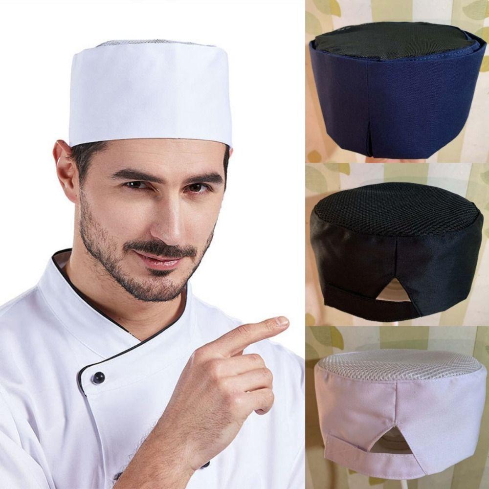 Wear Resistant Breathable Sushi Cap Japanese-Style Head Circumference Chef Hat  Bakery