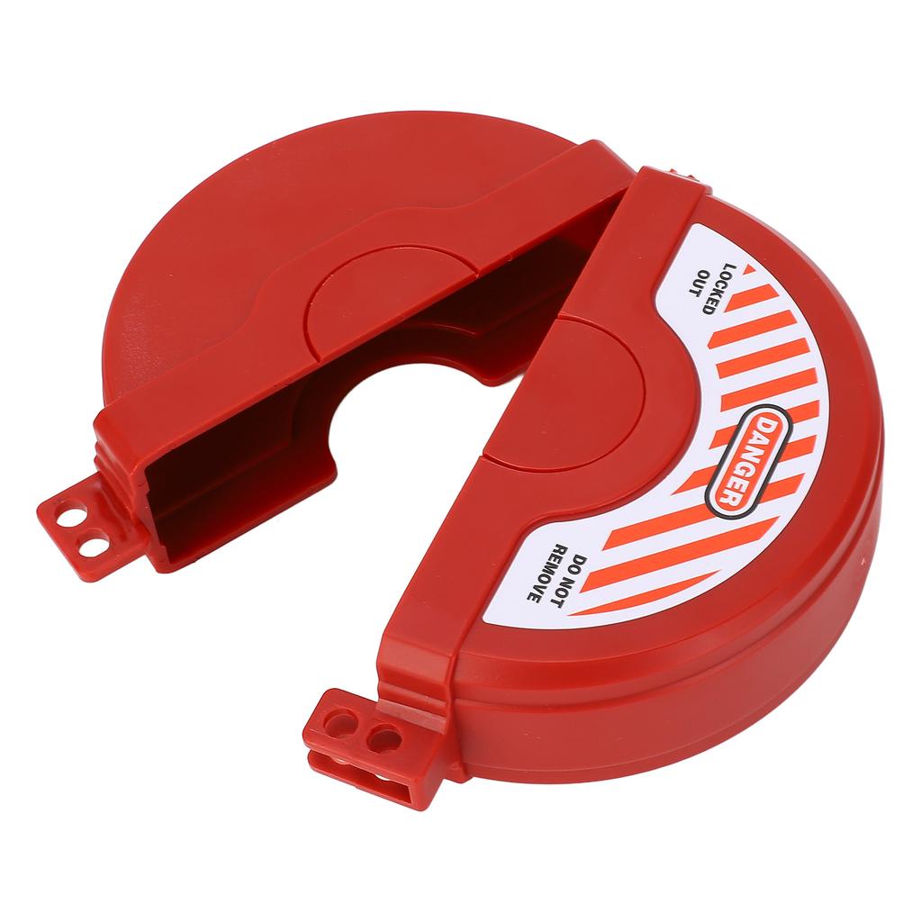 Gate Valve Lockout Device PA Structure Water Faucet Knob Lock for 64 To 127mm Dia Valve Handles