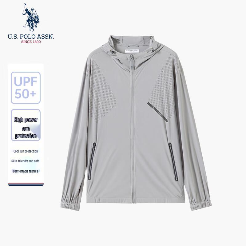 U.S. POLO ASSN. Men s Hooded Sun Protection Jacket M/170