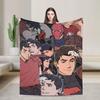 Jason Todd Blanket Fleece Spring Autumn Red Hood Anime Breathable Super Soft Throw Blanket for Home Travel Rug Piece