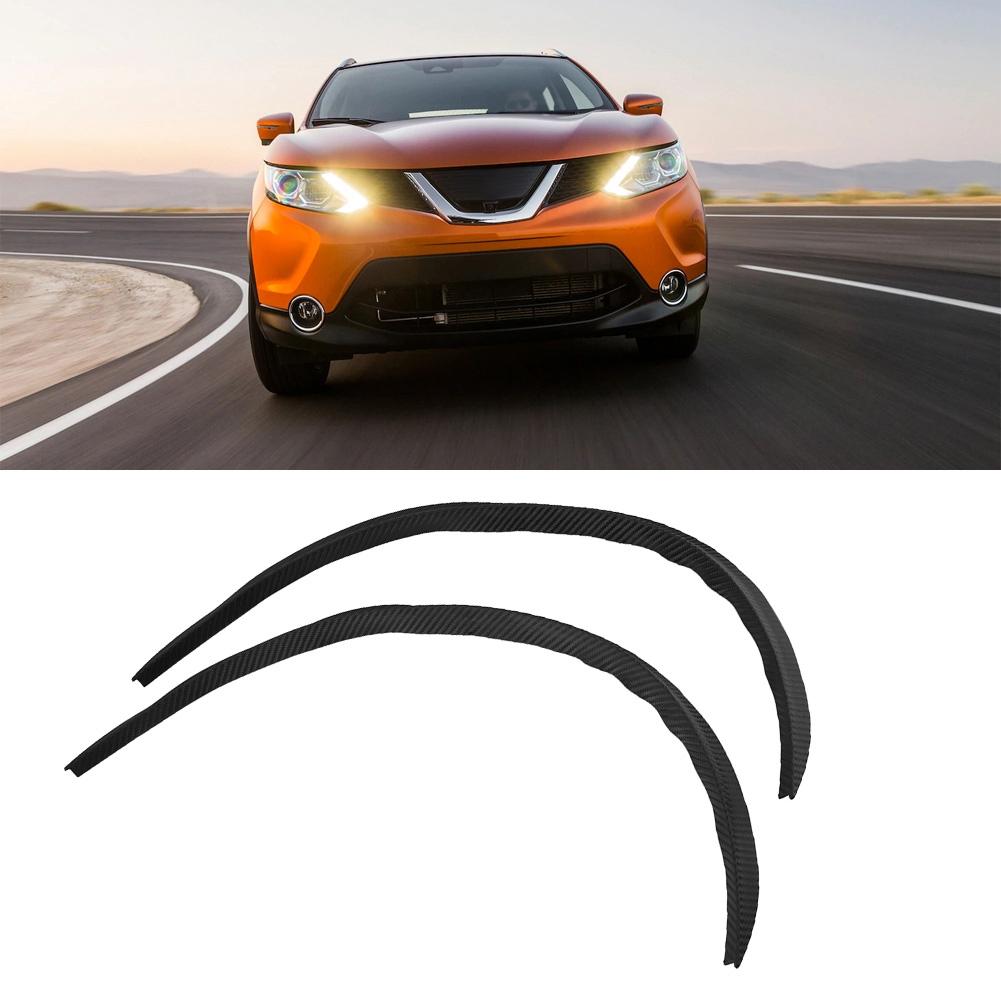 Pair of Car Wheel Eyebrow Arch Trim Fender Flares Protector