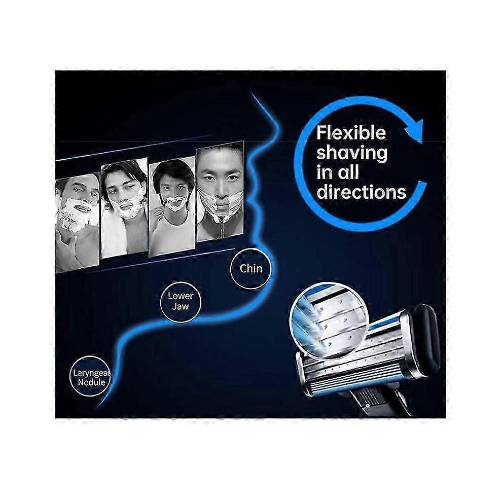 24PCS Mach 3 Razor Refills for Men - Compatible with Mach 3 Blades