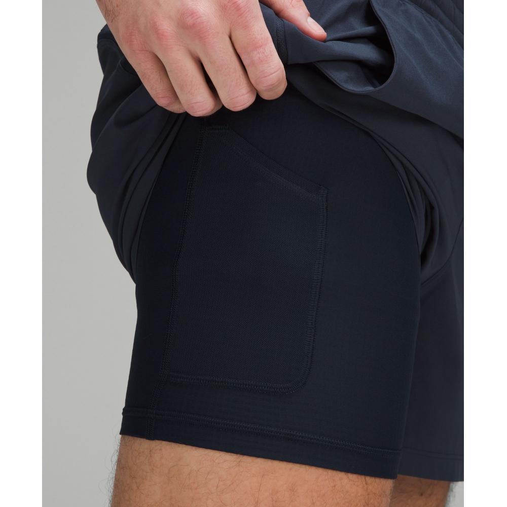 Lululemon Pace Breaker Lined Short 5  True Navy