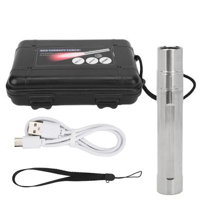 Red LED Therapy Device Professional 630nm 660nm 850nm Infrared Torch for Wound Healing Joint Relief