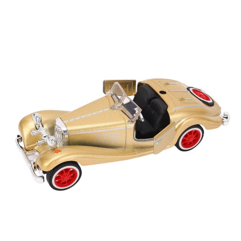 1:32 Scale Vintage Convertible Car Model Alloy Diecast Model Car Toy For Kids Birthday Gift