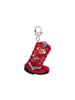Oooho Western Cowboy Boots Key Ring - Vintage Red