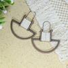 Bohemian Geometric Drop Women Earrings Ethnic Gypsy Wooden Beads Leaf Round Fringe Tassel Dangle Vintage Earrings Boho Jewelry