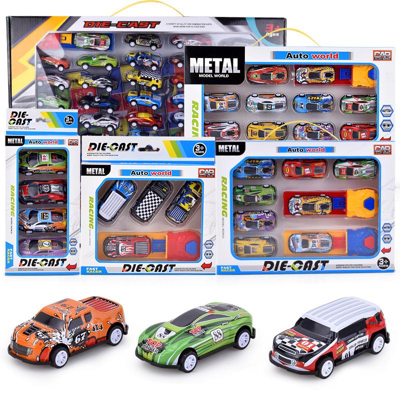 Hot Children Stunt Car Model Alloy Body Pull Ejection Jumping Mini Cars Simulation Diecast Vehicle Collectible Toy For Kids Gift