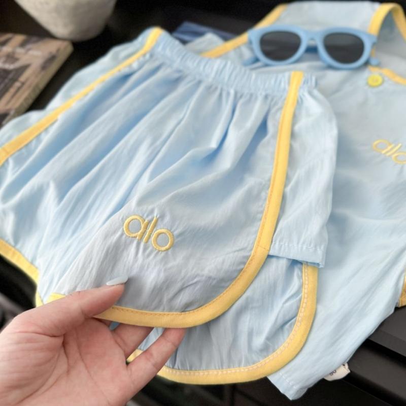 2Pcs/Set Summer Baby Clothes Set Newborn Leisure Embroidered Letter Quick-drying Fabric Short Sleeve Shirt + Shorts Outfit for Children