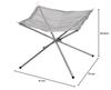 BUNDOK Handy Bonfire Stand BD-480 with Storage Case, Folds To 44cm, and Fits Bonfires