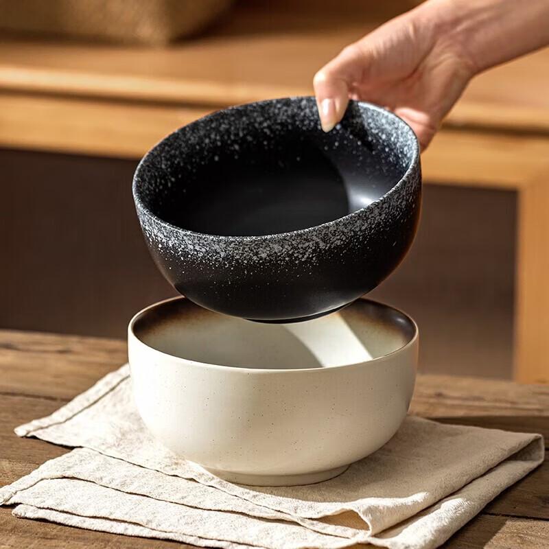 Japanese Style Ceramic Noodle Bowl