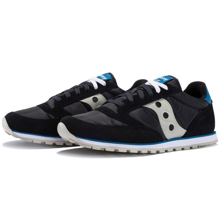 Saucony Jazz Mesh Non slip Lightweight Low top Running Shoes Men's Black S2866-308