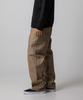 Dickies White Satin Fatigue Pants Khaki