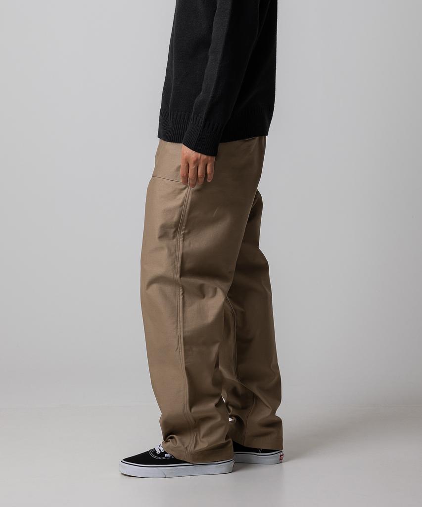 Dickies White Satin Fatigue Pants Khaki
