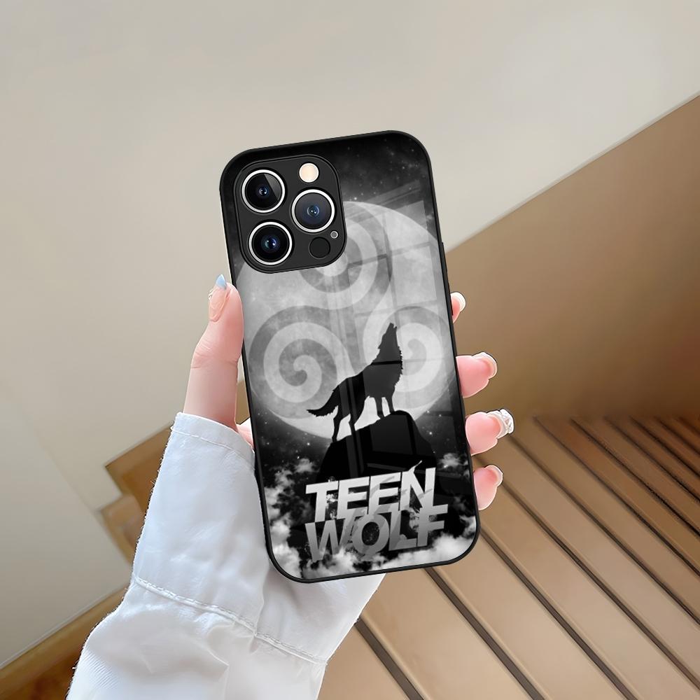 Teen Wolf Stilinski Phone Case Tempered Glass For IPhone 13 17 15 16 14 12 11 Pro Max Plus Mini XR XS SE2020 Coque