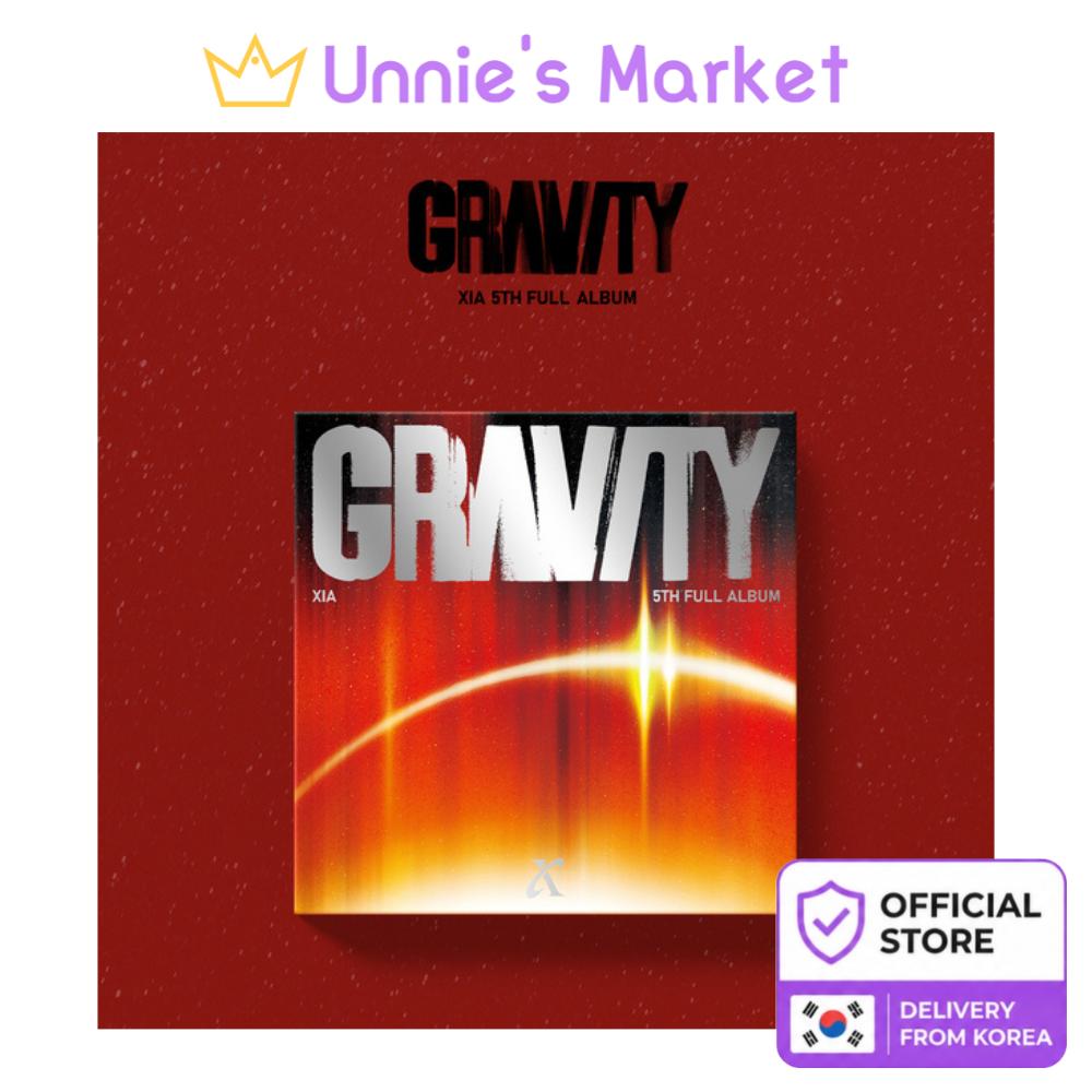 [Pre-order] XIA (JYJ) 5th FULL ALBUM [GRAVITY] Orbit Ver. + Free Gift 1EA