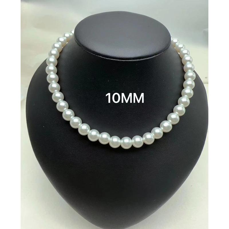 Collier Multi-usage Perles de Verre Style Petit Parfum de Luxe, Chaîne de Collier, Chaîne de Cou pour Femme, Design Simple