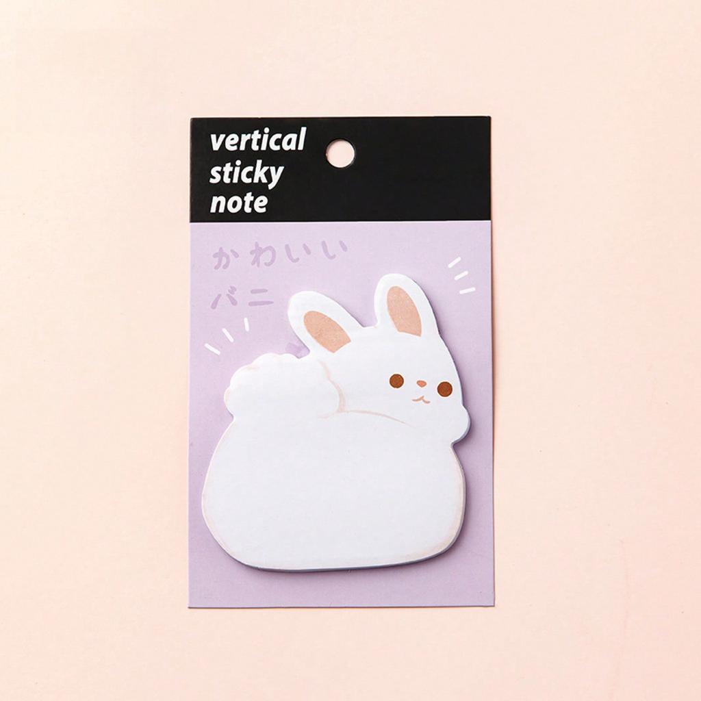 4pcs Cartoon Special Sticky Notes Creative Sticky Notes Paper Cute Thickened Sticky Notes Can Be Pasted N Times Office Supplies
