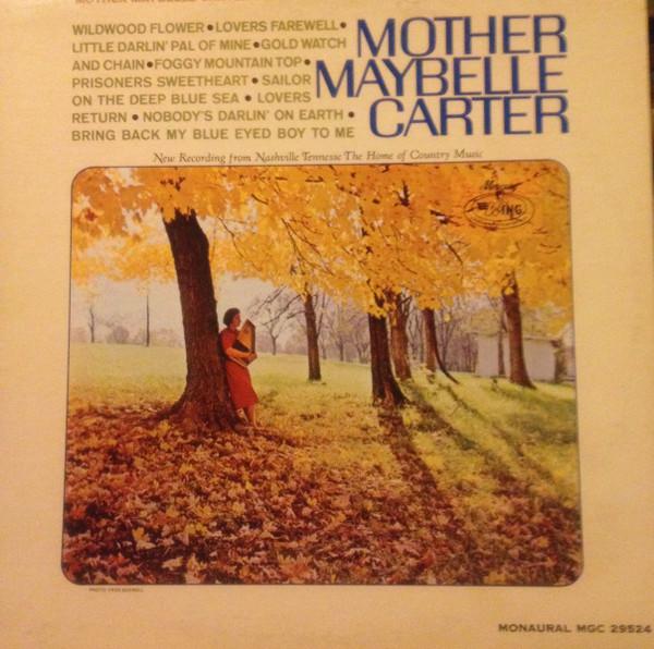 

LP Record MAYBELLE CARTER Mother Maybelle Carter Sings Favori MGC29524 MERCURY WING 1965 Canada CountryFolk Used