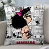 C-Cartoon  Comics M-MafaldaS Pillow Case Short Plush Sofa Decorative Gift Home Double-sided Printing Cushion