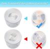 Cat Water Fountain Filters  4PCS Activated Professional Removable Circle Reusable Fountain Carbon Filter Drink Fountain Filter