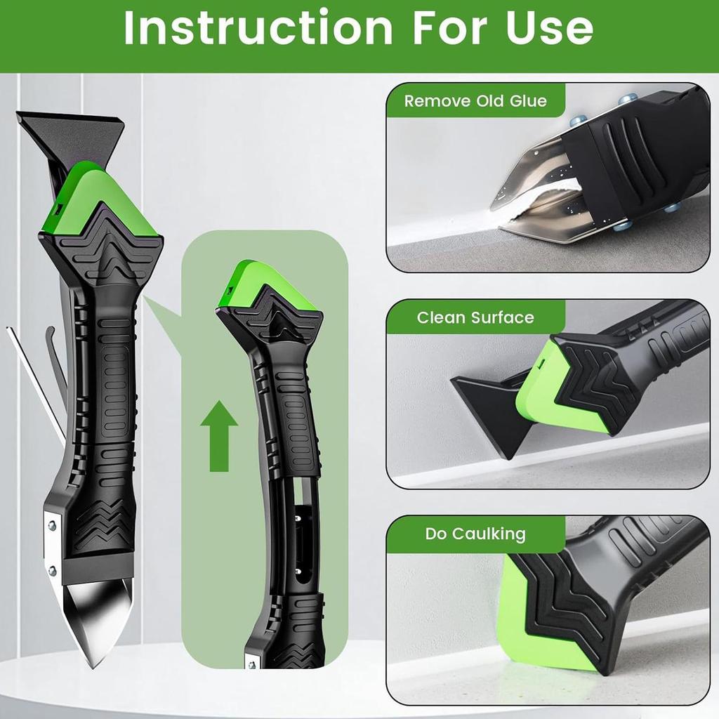 Caulking Removal Tool Bathroom Caulk Remover Finishing Tools Precise Application Aid Floor Maintenance Accessories For Kitchen