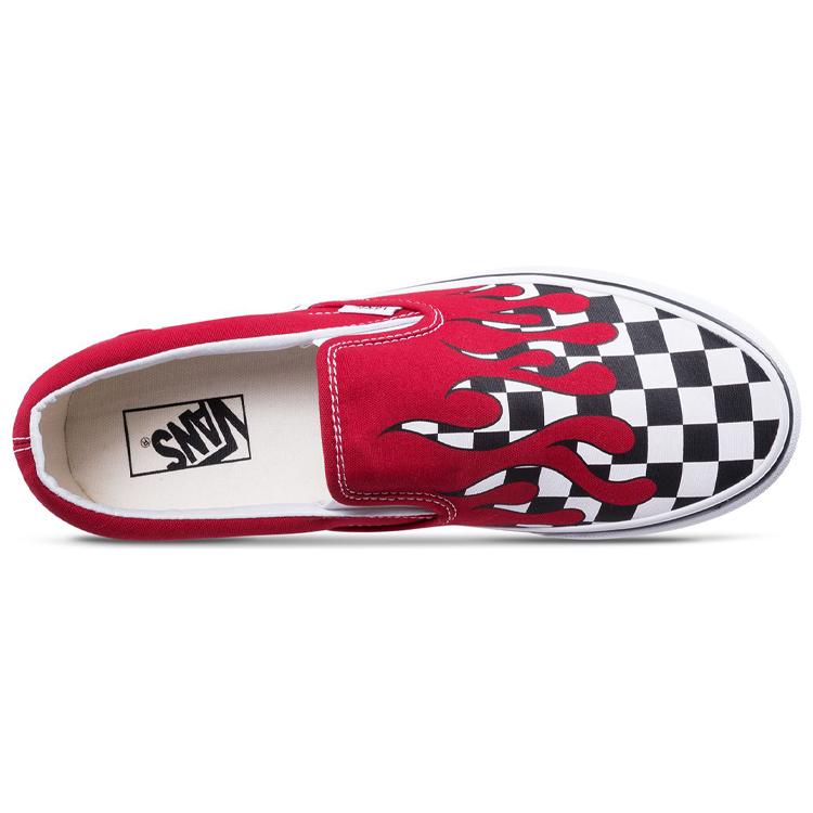 Slip-On Vans 'Checker Flame' VN0A38F7RX5
