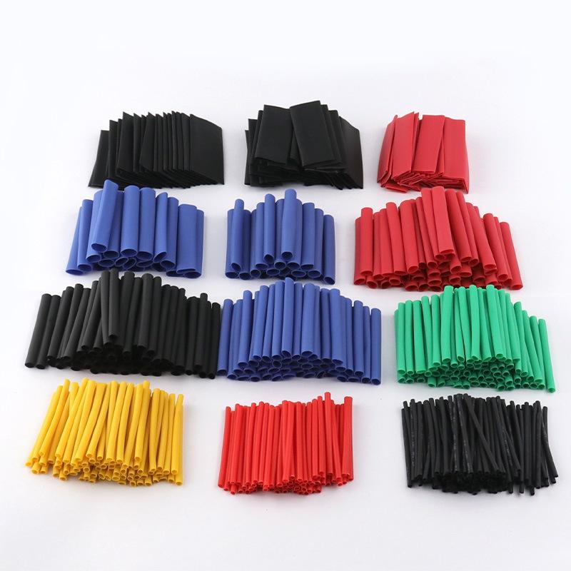 Color Heat Shrink Tubing Set - 164/560 Pcs for Household Wire Insulation