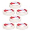 Car Paint Tape High Temperature Proof 0.79in X 65.62ft White Automotive Refinish Masking Tape for Home Office School