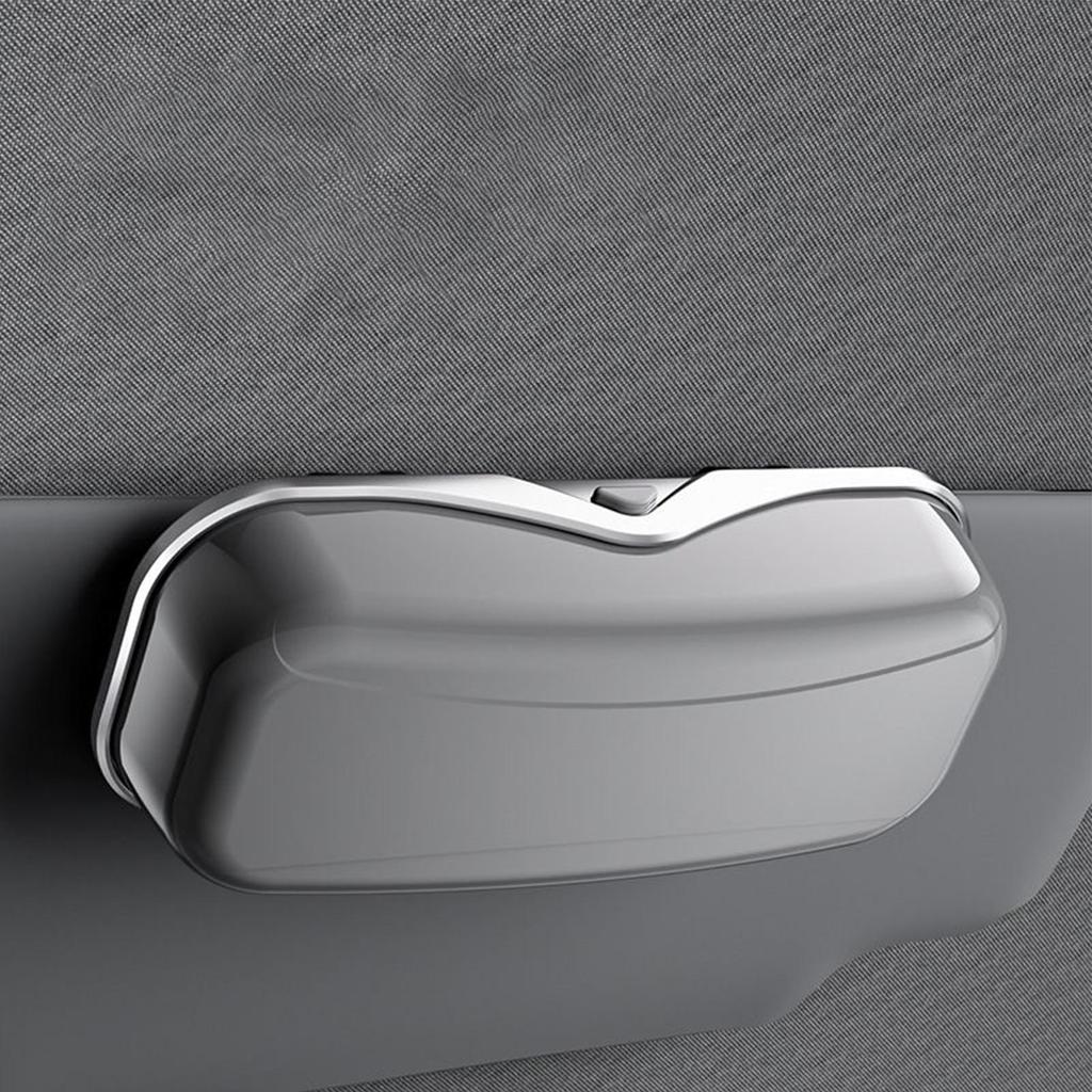 Sunglasses Visor Holder Car Eyeglass Holder Shockproof Protector Organizer Sleeve Box For Eyeglass Daily Outdoor Travel Beach