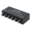 DC 5-15V Headphone Amplifier Mixer 2 In 4 Out Signal Mixer Box  for Stage Performance
