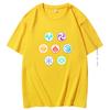 Game Graphic Print Graphic T Shirts Unisex Summer Casual Cartoon Short Sleeve Tshirts High Quality Cotton Tshirt Mens Clothes