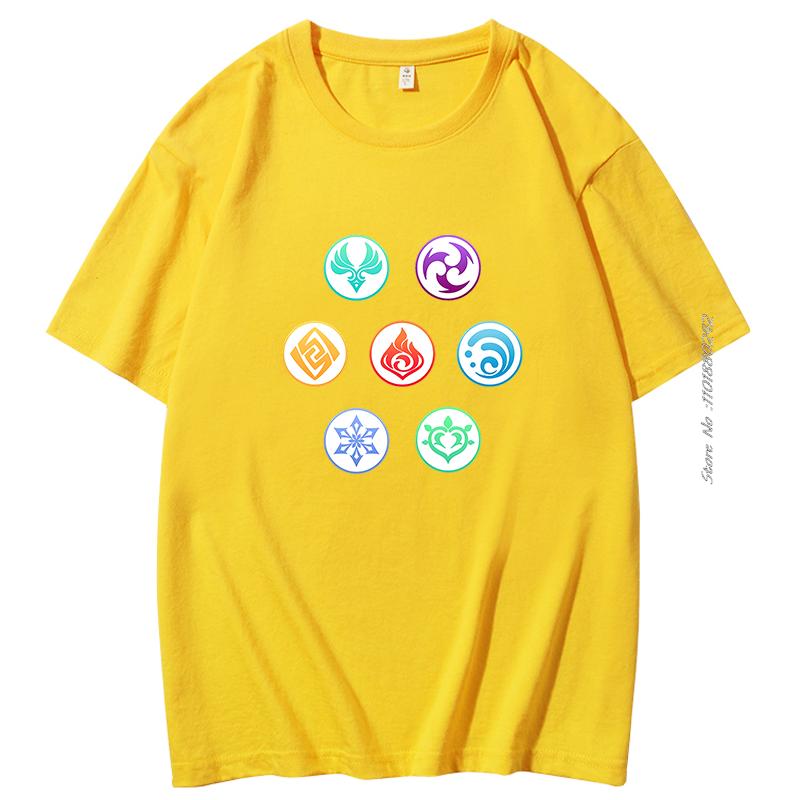 Game Graphic Print Graphic T Shirts Unisex Summer Casual Cartoon Short Sleeve Tshirts High Quality Cotton Tshirt Mens Clothes