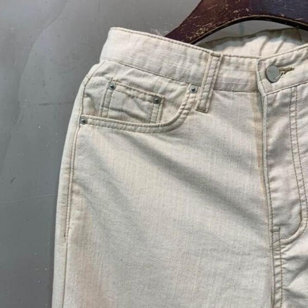 C S In The Room Men baSiC Straight Wide Cotton pantS One Color