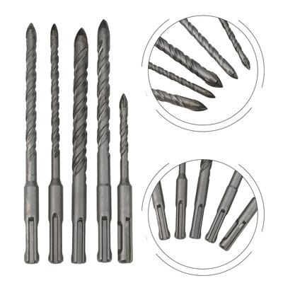 5pcs Tile Porcelain Drill Bit For SDS Carbide Drill Drilling For Ceramic Stone Carbide Drill Tile Porcelain Triangula Drill Bit