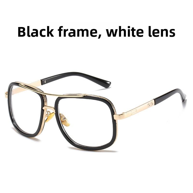 

Metal Frame Square Sunglasses With Uv400 Protection For Outdoor Fashion And Parties Style I
