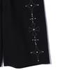 CRITIC Gothic Twill Bermuda Pants Black
