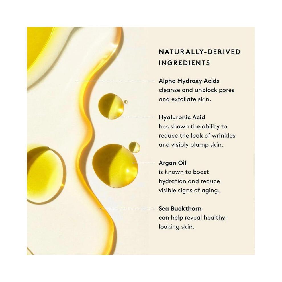Naked & Thriving Set de Noapte | Ser de Noapte Resurfacing Renew + Ulei Facial Reparator Rejuvenate