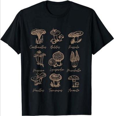 Mushroom Lover Shirt Mycology Vintage Style T-Shirt Unisex T-Shirt