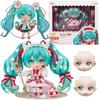 New IN Stock #1939 Hatsune Miku Anime Figure 15th Anniversary Strawberry Miku Action Figure Collection Model Doll Toys Gift