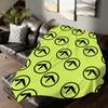 British Singer Aphex Twin Blanket For Sofa Office Bed Plane Travel Sleep Read Relax Camping Soft And Warm