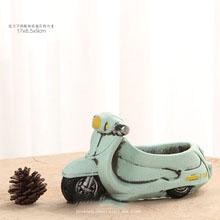 Hot Sale Cement Car Succulent Planter Flower Pots Succulent Plants Containers Mini Flower Pots With Holes for Cactus Decor