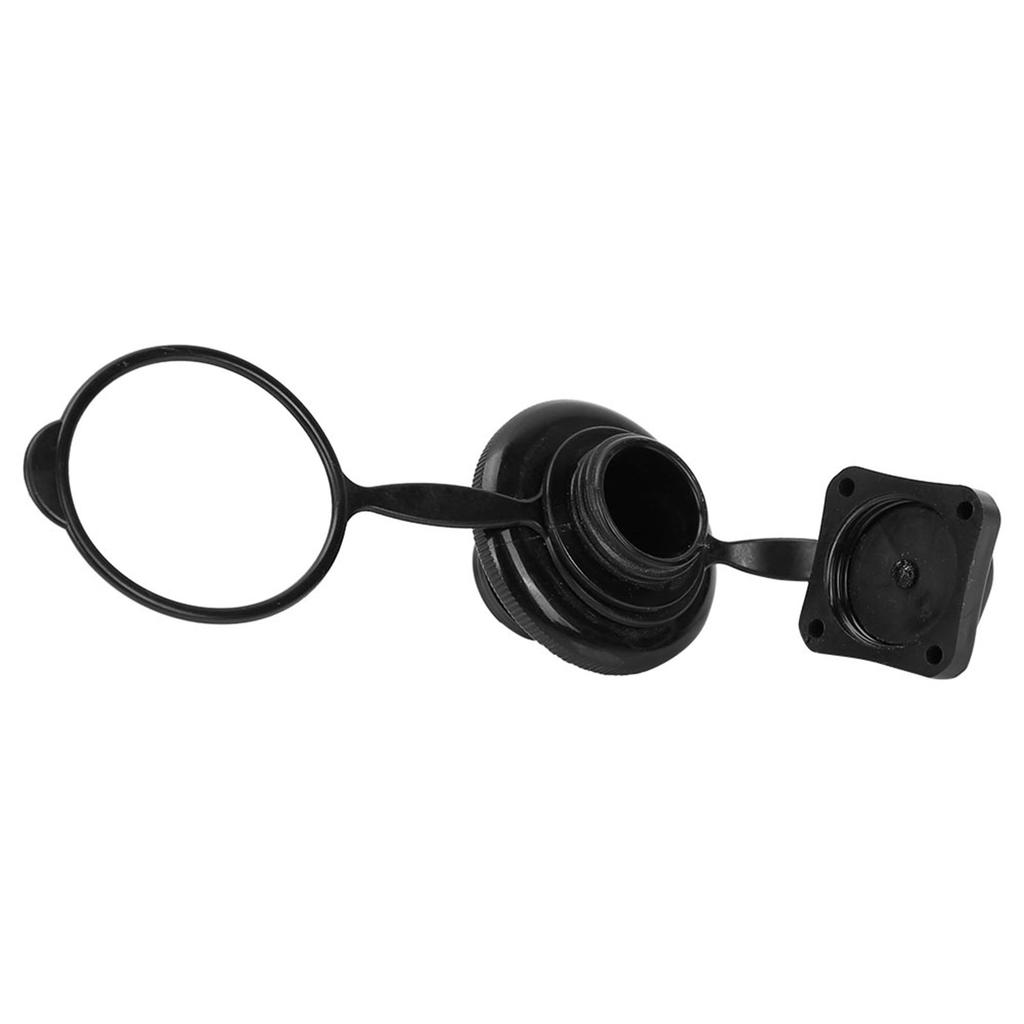 23.9mm Black Plastic Inflatable Fishing Boat Replacement Air Valve