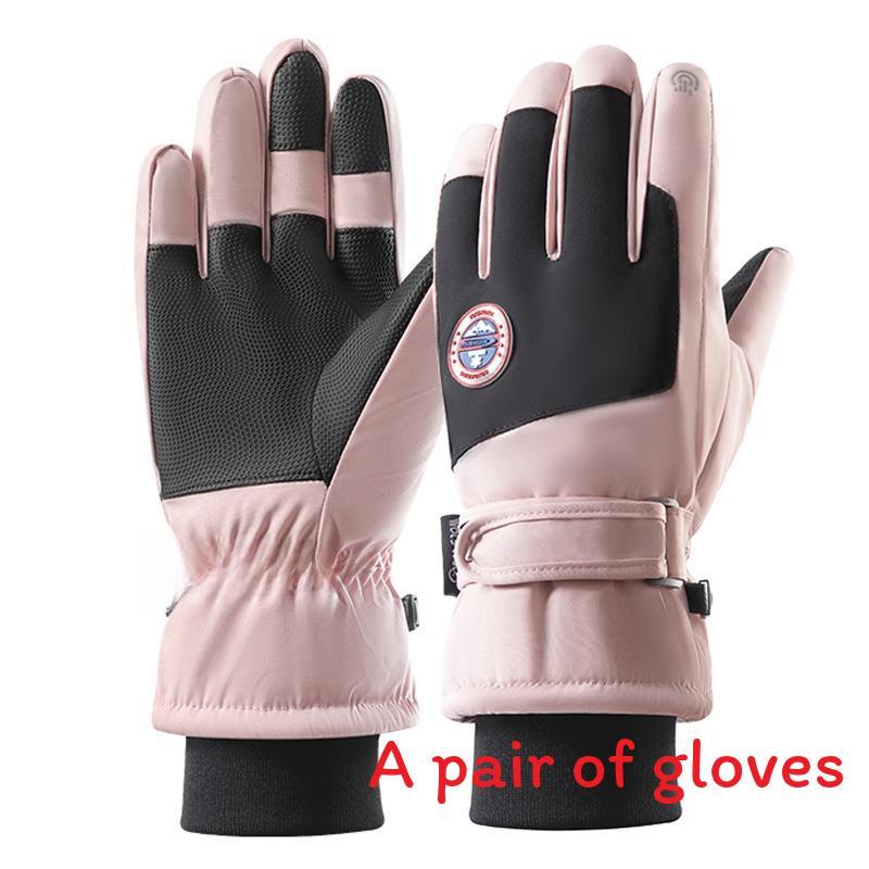 Snow Ski Gloves Women Men Touchscreen Waterproof Windproof Thick Oxford Fabric For Winter Outdoor Sports