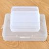 Clear Plastic Stackable Mask Storage Box with Lid Mask Organizer Mask Protector