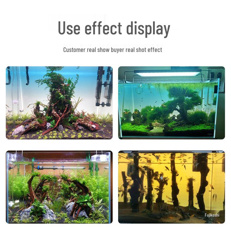 LED RGB gradientní akrylová pozadí pro akvárium