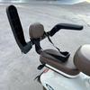 Motorcycle Kids Safety Armrest 1 Set Universal Rear Seat Foldable Design Comfortable Child Riding Experience