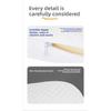 Summer Cooling Memory Foam Neck Pillow Cervical Support Neck Pain Relief Breathable Contour for Side Back Stomach Sleepers
